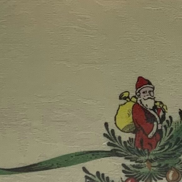 Spode Christmas Tree Tablecloth 60x102 Fabric NWT - Picture 9 of 9